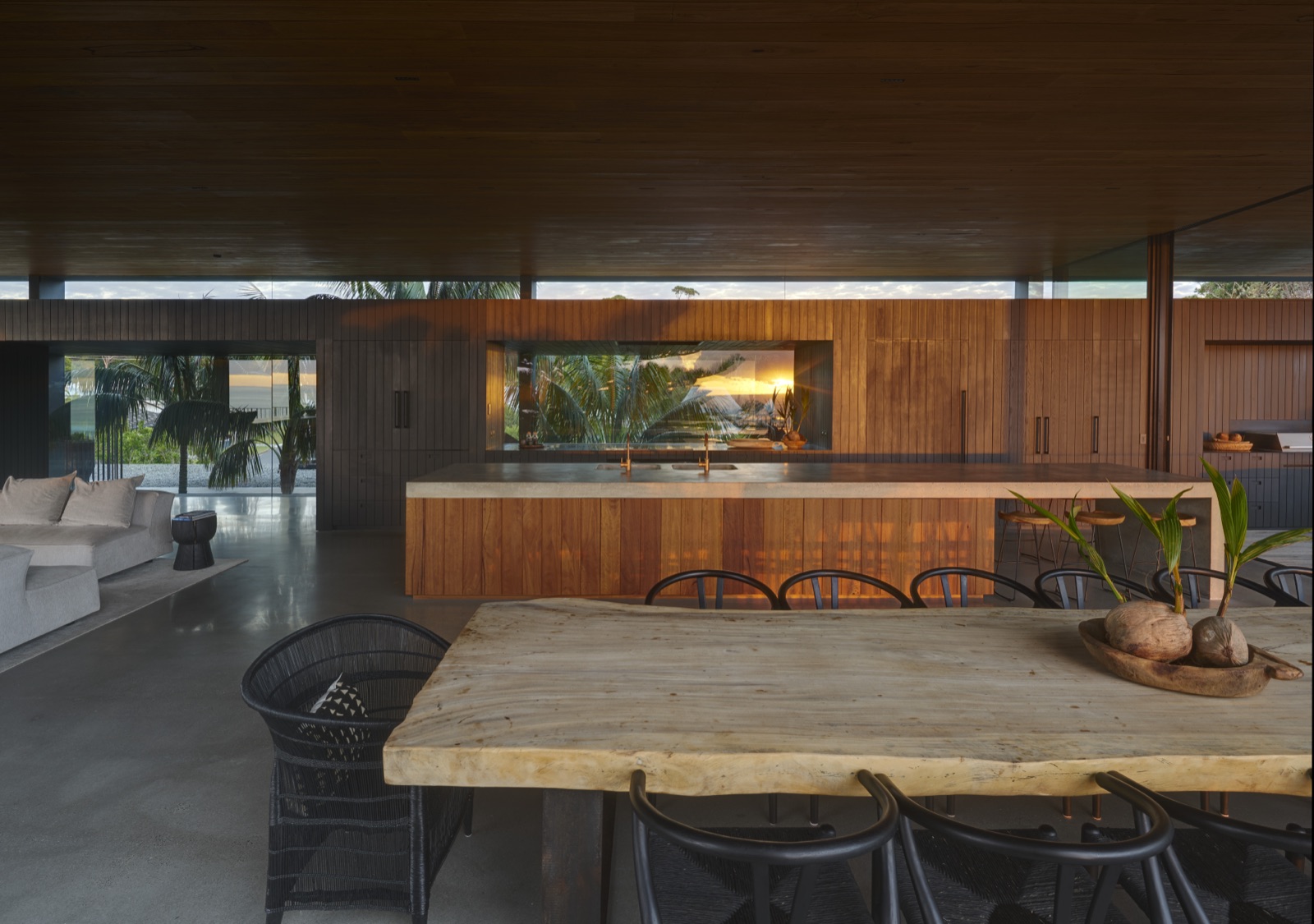 Fawkes and Co. kitchen joinery — Mollymook coastal residence